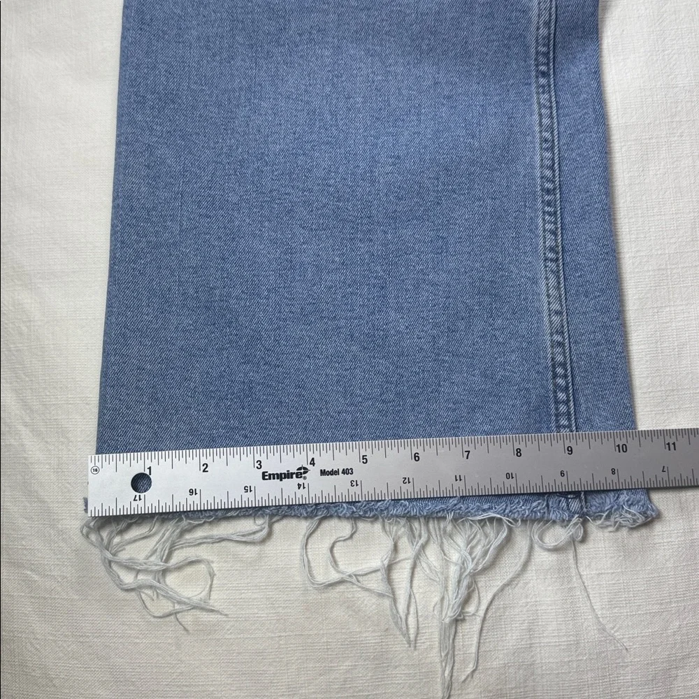 Zara Light Blue wide leg Women's Jeans 4 - Picture 4 of 8